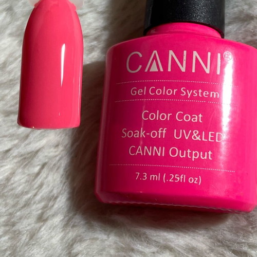 Canni and Semilac semi-permanent nail polishes used, pack of 3