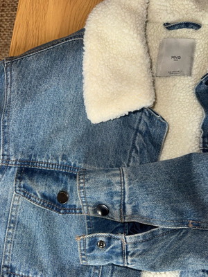 Denim jacket M Mango like new, blue