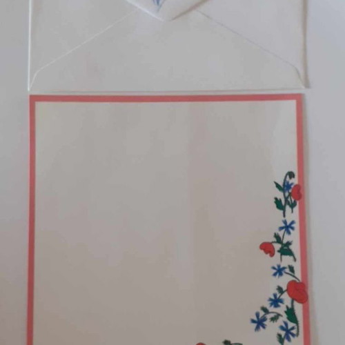 Letter writing sets used, pack of 2