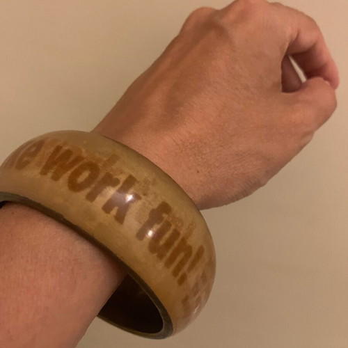 Bracelet like new, worn very little