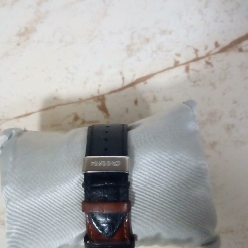 Carrera chronograph used with bracelet and leather strap