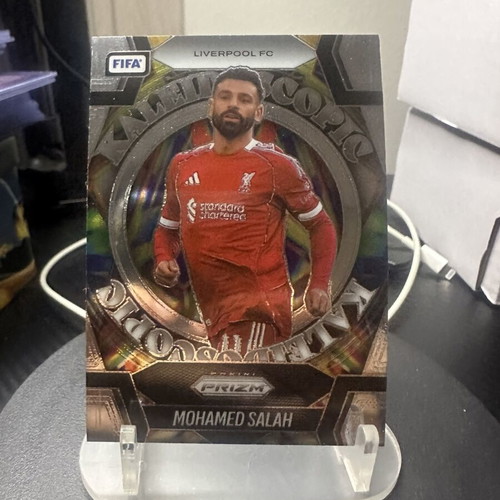 2025-26 Panini Prizm FIFA Soccer Mohamed Salah Kaleidoscopic Card new