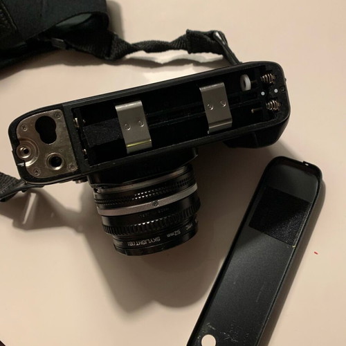 Nikon F-301 with nikkor 50mm 1:1.8 lens and HoyaHMC filter like new