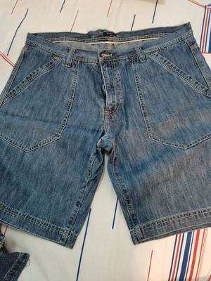 Denim bermuda no52 like new, size XL, blue