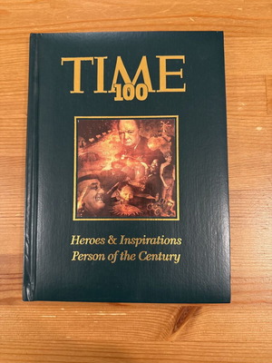 Time 100 Heroes & Inspirations Persons of the Century book like new