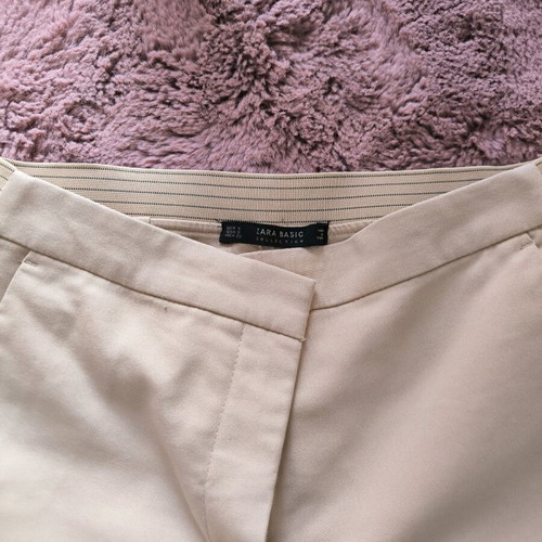 Set of two Zara high-waist pants with elastic waist like new