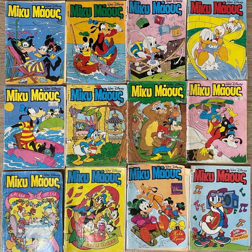 Mickey Mouse comic collection used, 31 issues, over 25 years old