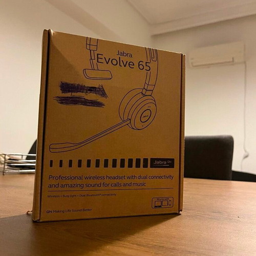 Jabra Evolve 65 MS Mono headset new, hybrid wired and wireless