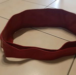 Red belt like new, adjustable