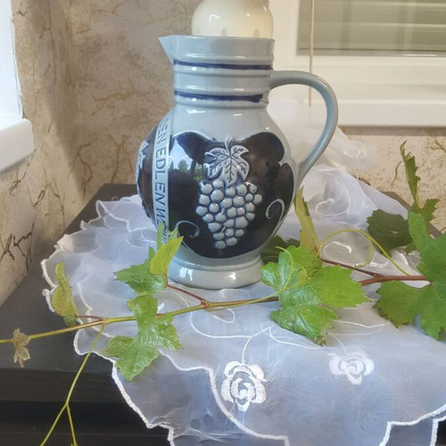Vintage German wine jug like new, ceramic