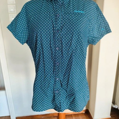 Schöffel women's patterned short sleeve shirt like new, size L