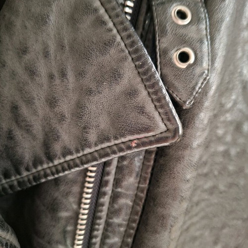 Julia Bergovich women's leather jacket XXL like new, black