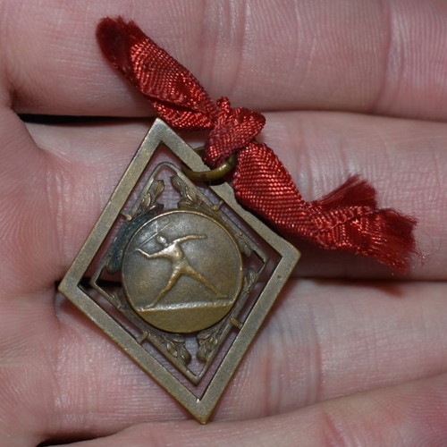 Athletic medal used