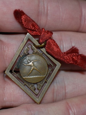 Athletic medal used