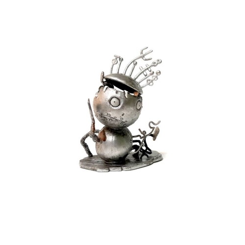 Tim Burton's Tragic Toys Robot Boy figure like new