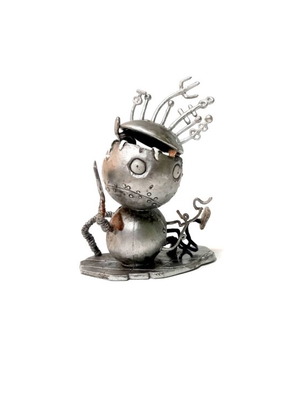 Tim Burton's Tragic Toys Robot Boy figure like new