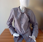 Ovs Fashion men's gray long-sleeve shirt like new, size S