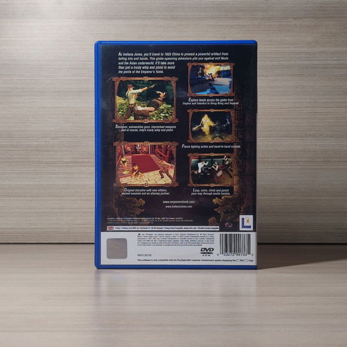 Indiana Jones and the Emperor's Tomb PS2 like new full English version