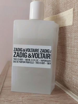 Zadig & Voltaire This Is Her Eau de Parfum μεταχειρισμένο, tester 100 ml