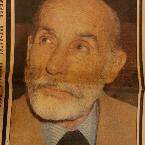 Ta Nea newspaper used, death of Manos Katrakis 3/9/1984