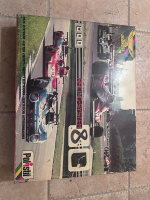 Polistil WRS-Racing System electric slot car track used