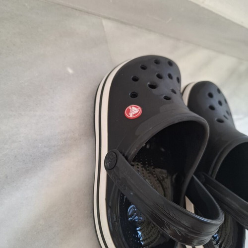 Crocs children's clogs, dark grey-black, size 33-34