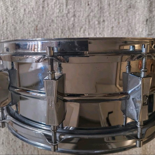 Sonor Phonic D505 Snare Drum used, seamless ferromanganese shell 14"×5.75"