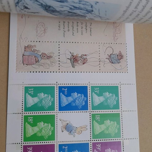 UK Booklet Stamps Beatrix Potter new