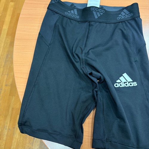 Adidas men's short sports leggings new, black
