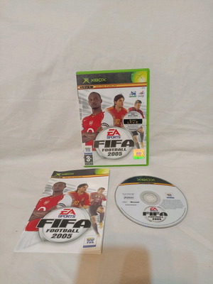 FIFA 2005 Xbox μεταχειρισμένο παιχνίδι με βιβλιαράκι