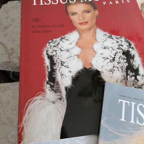 Tissus Monde Paris fashion magazines like new, pack of 6 issues