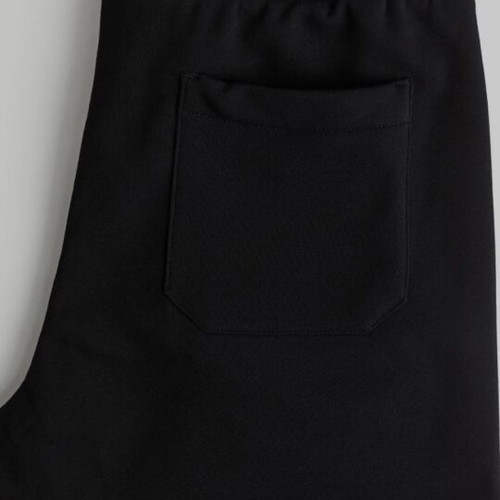 Shorts black men's with velvet lining, like new, worn once