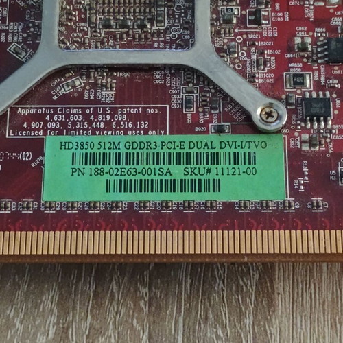 ATI Radeon HD 3850 Graphics Card like new, fully functional
