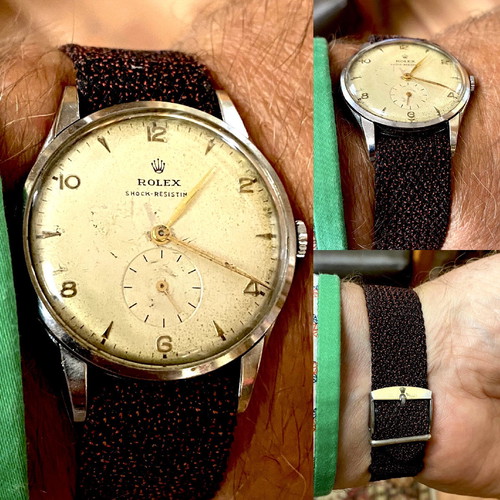 ROLEX SHOCK-RESISTING VINTAGE 1950