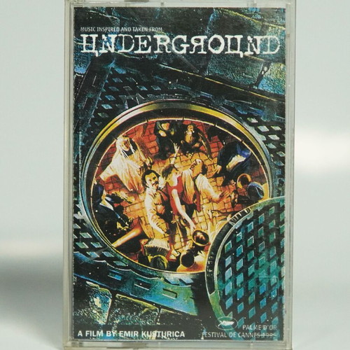 Goran Bregovic UNDERGROUND Soundtrack cassette used with rich booklet
