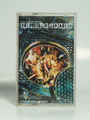 Goran Bregovic UNDERGROUND Soundtrack cassette used with rich booklet