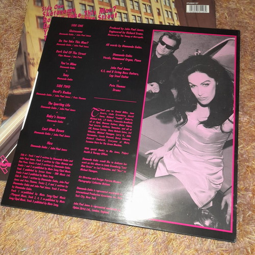 Diamanda Galás With John Paul Jones The Sporting Life LP used, rock