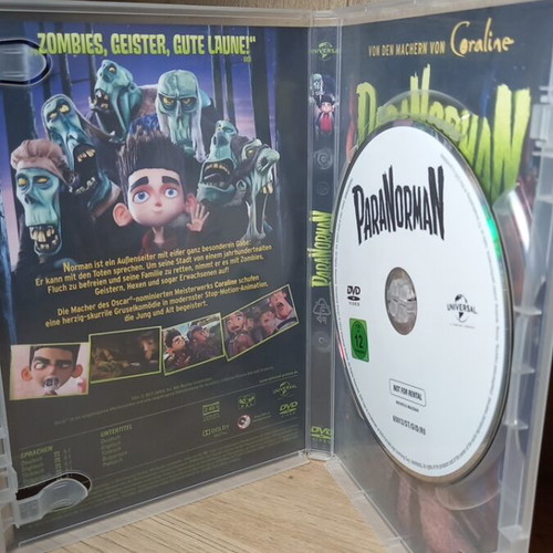 ParaNorman DVD like new with English subtitles