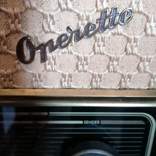 Telefunken antique radio model operette used