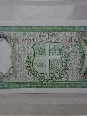 5 Florin Aruba 1986 banknote new, uncirculated