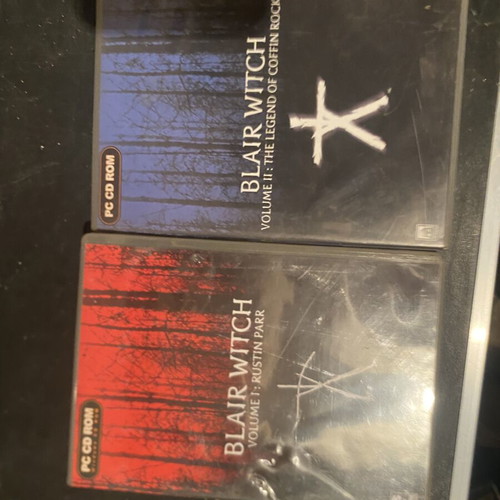 Blair Witch Volume 1 and 2 PC games like new