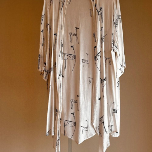 Tunic Small/Medium with Giraffe Pattern