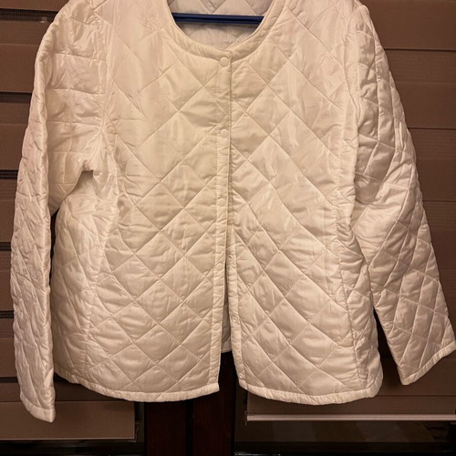White jacket new, large size XXL-XXXL