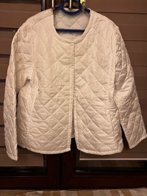 White jacket new, large size XXL-XXXL