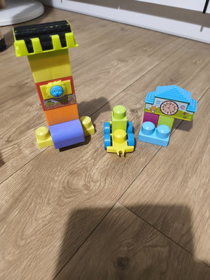 Baby building blocks set, 12 pieces