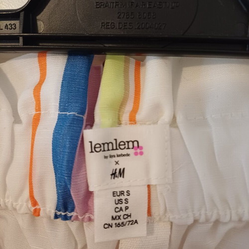H&M x lemlem shorts like new, size Small, multicolor