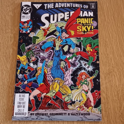 Adventures of Superman (1987) #488 comic like new, English