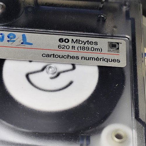 3M DC 600A Data Cartridge Tape 60MB like new, vintage retro computing