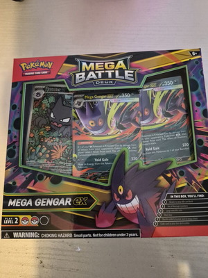 Mega Gengar Battle Deck new with Haunter Illustration rare card