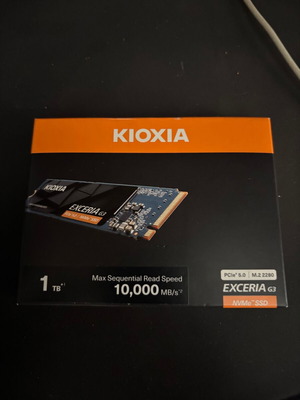 Kioxia SSD 1TB new, sealed in box